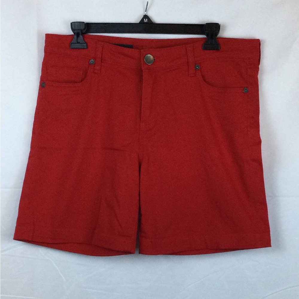 Kut from the Kloth "Catherine" Boyfriend Short Red Size 10